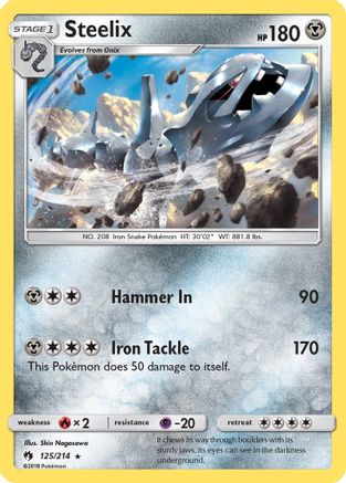 Steelix 125/214 - SM Lost Thunder