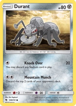Durant 128/214 - SM Lost Thunder