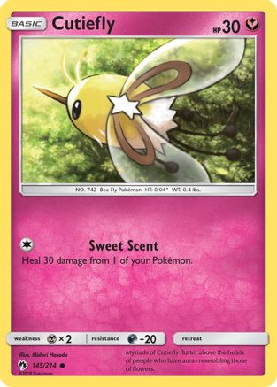 Cutiefly 145/214 - SM Lost Thunder