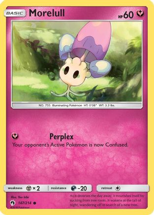 Morelull 147/214 - SM Lost Thunder Reverse Holofoil