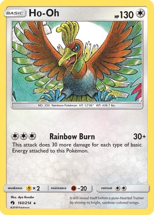 Ho-Oh 160/214 - SM Lost Thunder