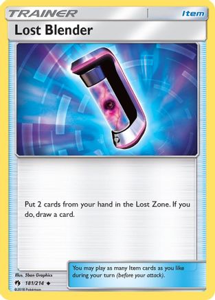 Lost Blender 181/214 - SM Lost Thunder