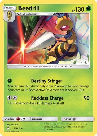 Beedrill 005/181 - SM Team Up