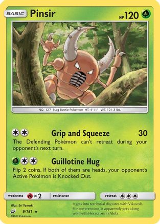 Pinsir 009/181 - SM Team Up