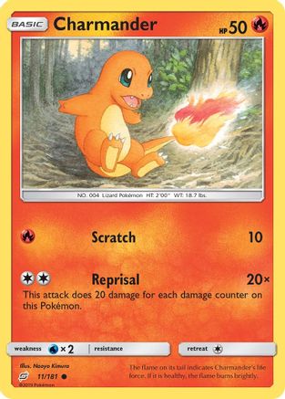 Charmander 011/181 - SM Team Up