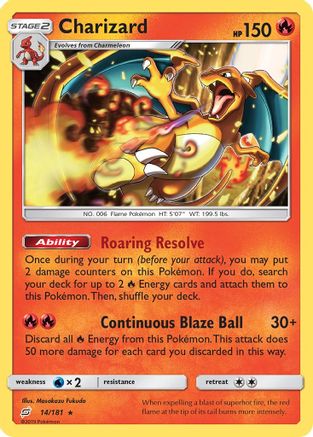 Charizard 014/181 - SM Team Up