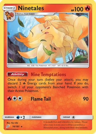 Ninetales 016/181 - SM Team Up