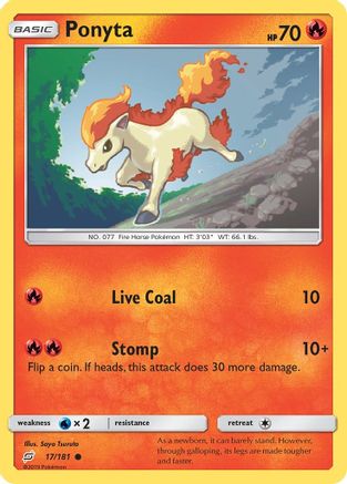 Ponyta 017/181 - SM Team Up