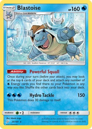 Blastoise 025/181 - SM Team Up