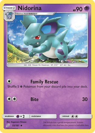 Nidorina 055/181 - SM Team Up