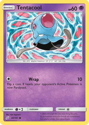 Tentacool 060/181 - SM Team Up