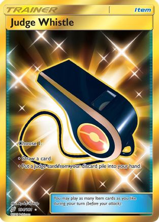 Judge Whistle (Secret) 194/181 - SM Team Up Holofoil