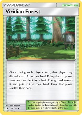 Viridian Forest 156/181 - SM Team Up