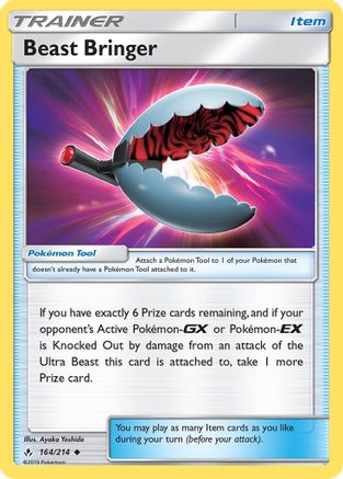 Beast Bringer 164/214 - SM Unbroken Bonds Reverse Holofoil