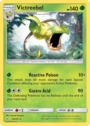 Victreebel 015/214 - SM Unbroken Bonds