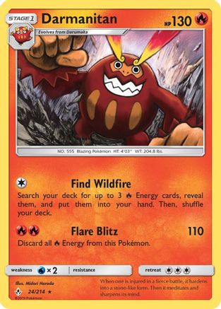 Darmanitan 024/214 - SM Unbroken Bonds
