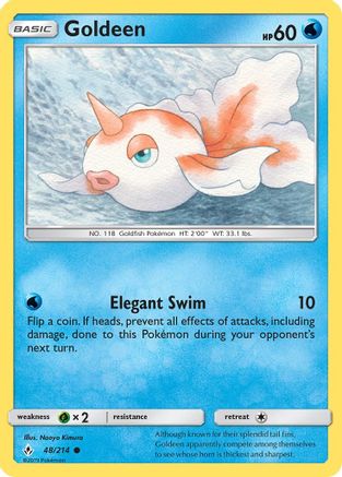 Goldeen 048/214 - SM Unbroken Bonds Reverse Holofoil