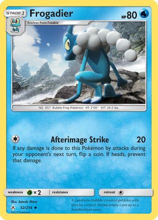 Frogadier 052/214 - SM Unbroken Bonds