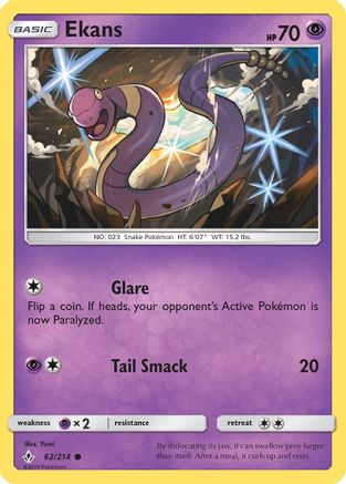 Ekans 062/214 - SM Unbroken Bonds