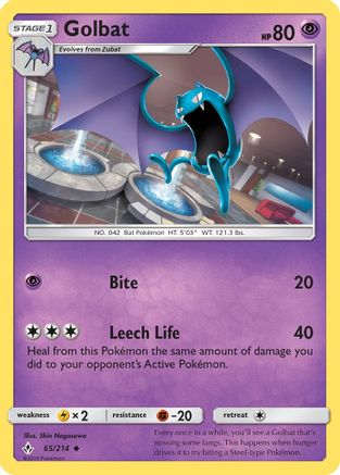 Golbat 065/214 - SM Unbroken Bonds