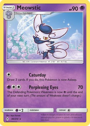 Meowstic 080/214 - SM Unbroken Bonds