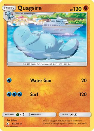 Quagsire 097/214 - SM Unbroken Bonds