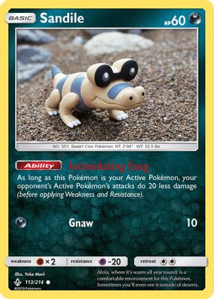 Sandile 113/214 - SM Unbroken Bonds