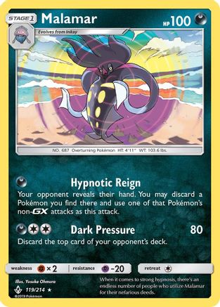 Malamar 119/214 - SM Unbroken Bonds Reverse Holofoil