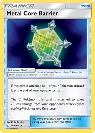 Metal Core Barrier 180/214 - SM Unbroken Bonds