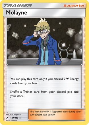 Molayne 181/214 - SM Unbroken Bonds Reverse Holofoil