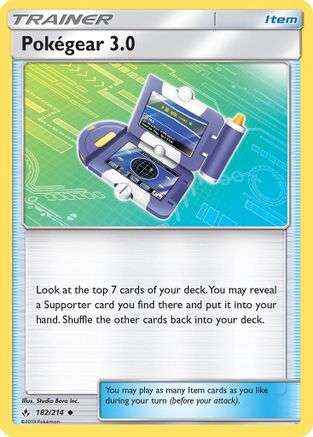 Pokegear .0 182/214 - SM Unbroken Bonds