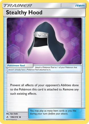 Stealthy Hood 186/214 - SM Unbroken Bonds