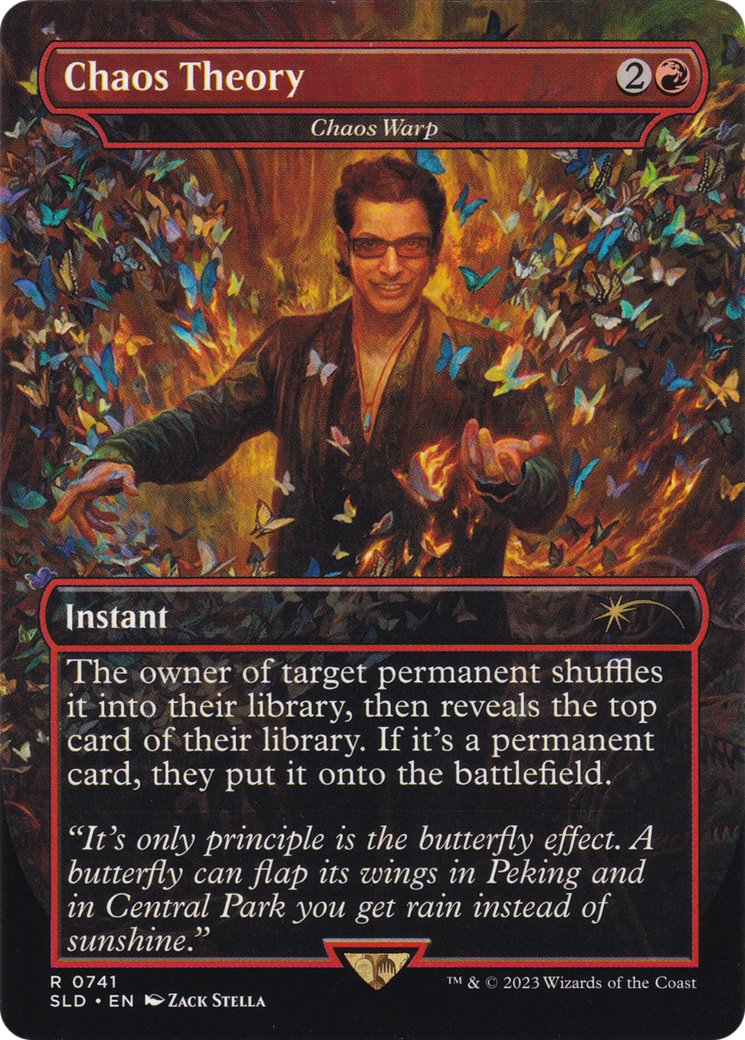 Chaos Warp (SLD-741) - Secret Lair Drop / Chaos Theory (Borderless)
