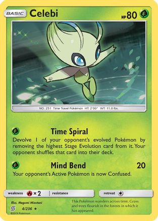 Celebi 004/236 - SM Unified Minds Holofoil
