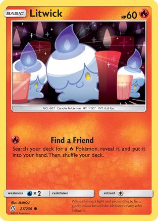 Litwick 027/236 - SM Unified Minds