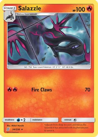 Salazzle 034/236 - SM Unified Minds