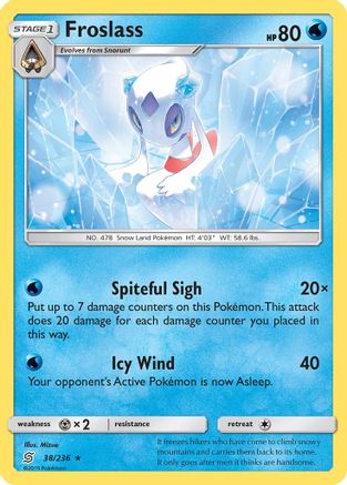 Froslass 038/236 - SM Unified Minds Holofoil