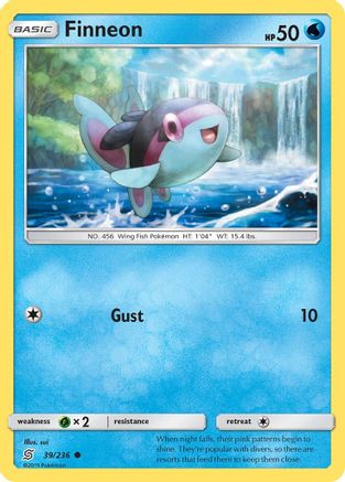 Finneon 039/236 - SM Unified Minds Reverse Holofoil