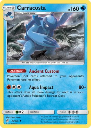 Carracosta 045/236 - SM Unified Minds