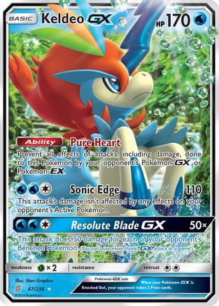 Keldeo GX 047/236 - SM Unified Minds Holofoil