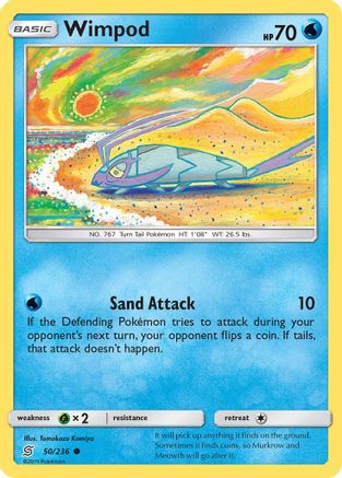 Wimpod 050/236 - SM Unified Minds Reverse Holofoil