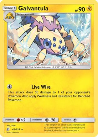 Galvantula 062/236 - SM Unified Minds Reverse Holofoil