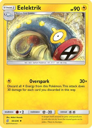 Eelektrik 065/236 - SM Unified Minds Reverse Holofoil