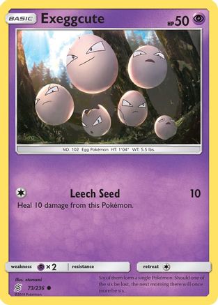 Exeggcute 073/236 - SM Unified Minds