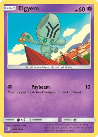 Elgyem 090/236 - SM Unified Minds Reverse Holofoil
