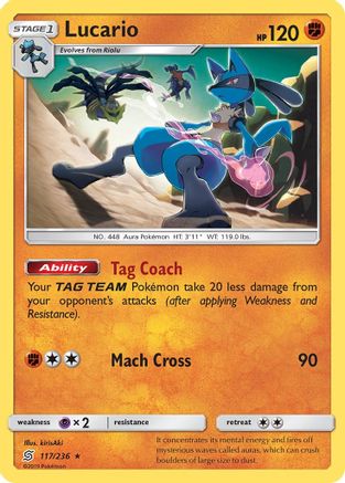 Lucario 117/236 - SM Unified Minds