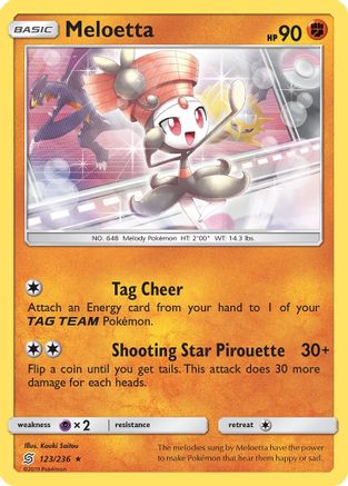 Meloetta 123/236 - SM Unified Minds