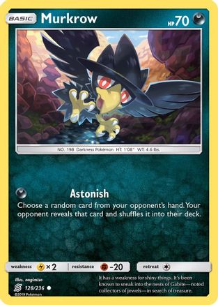 Murkrow 128/236 - SM Unified Minds Reverse Holofoil