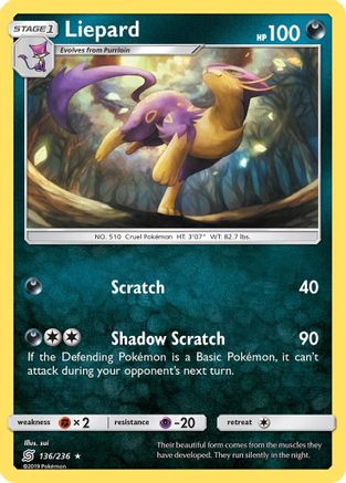 Liepard 136/236 - SM Unified Minds