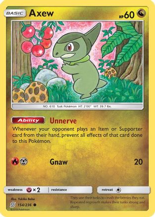 Axew 154/236 - SM Unified Minds